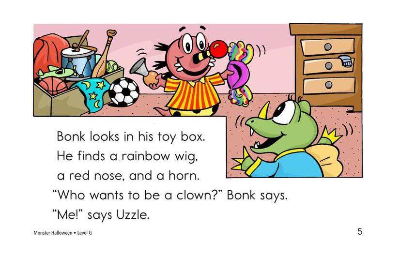 Monster Halloween绘本故事第5页