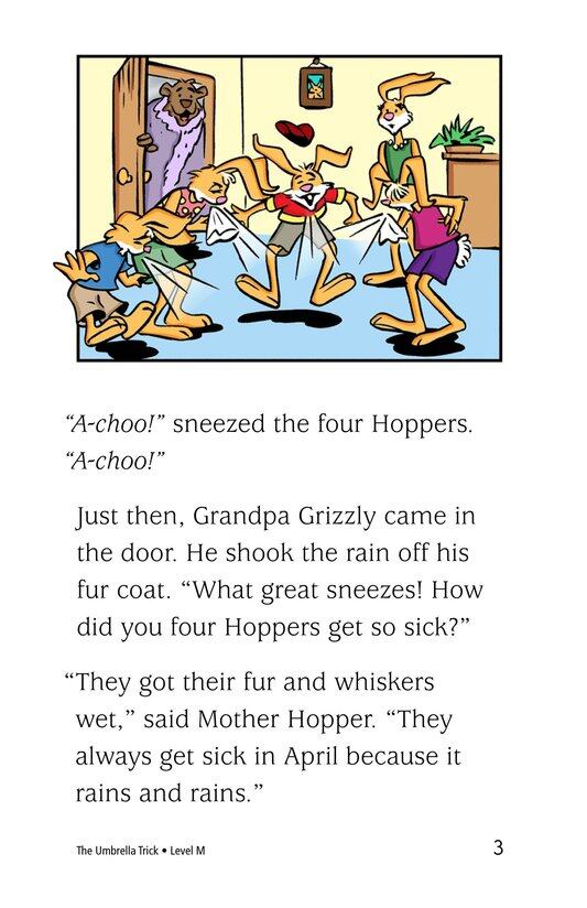 The Umbrella Trick绘本故事第3页
