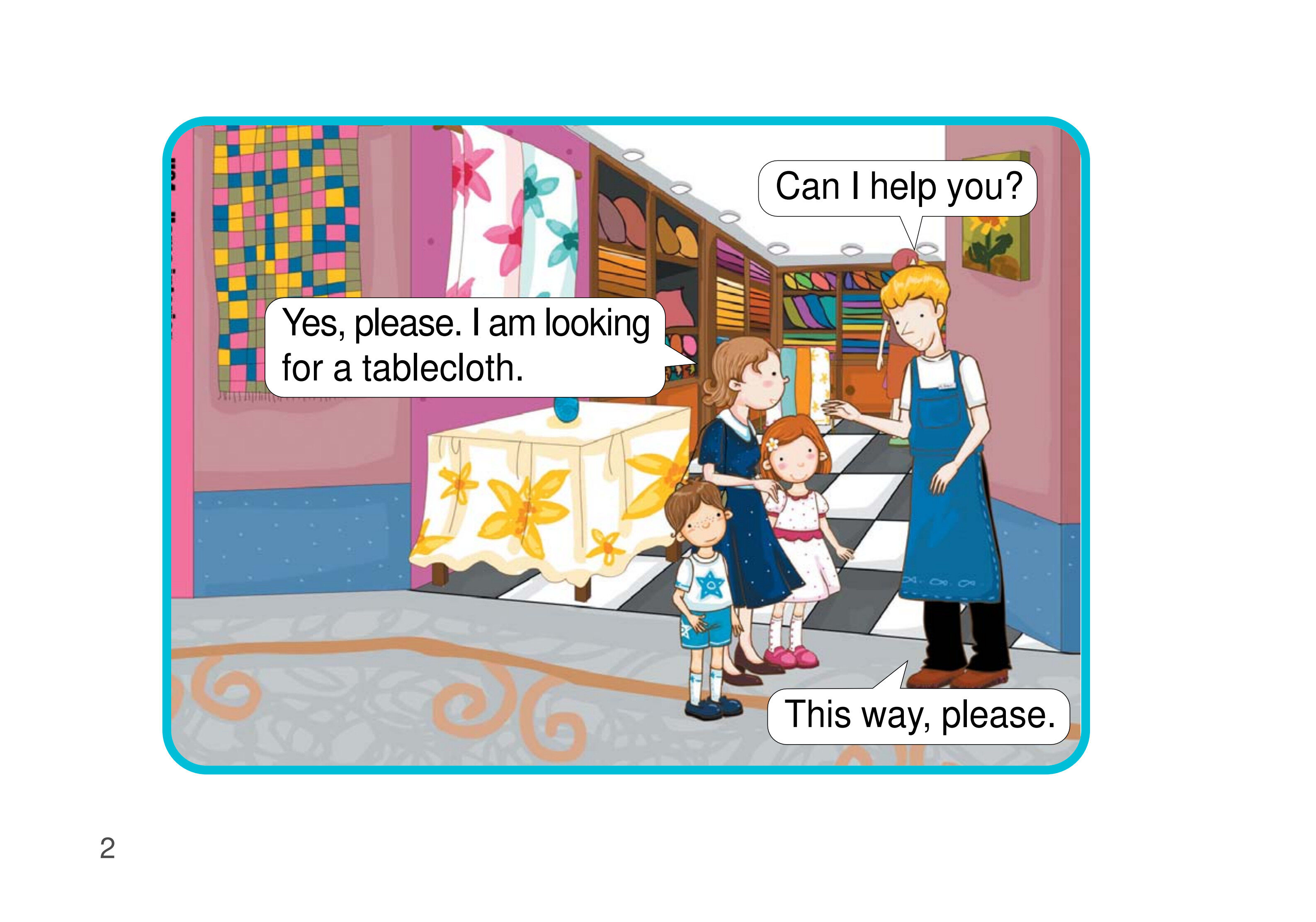 Can I Help You?绘本故事第3页