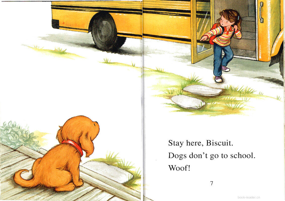 Biscuit Goes to School绘本故事第4页