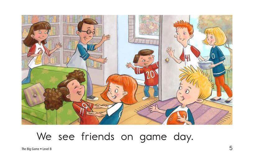 The Big Game绘本故事第5页