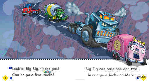 Can Big Rig Pass绘本故事第5页