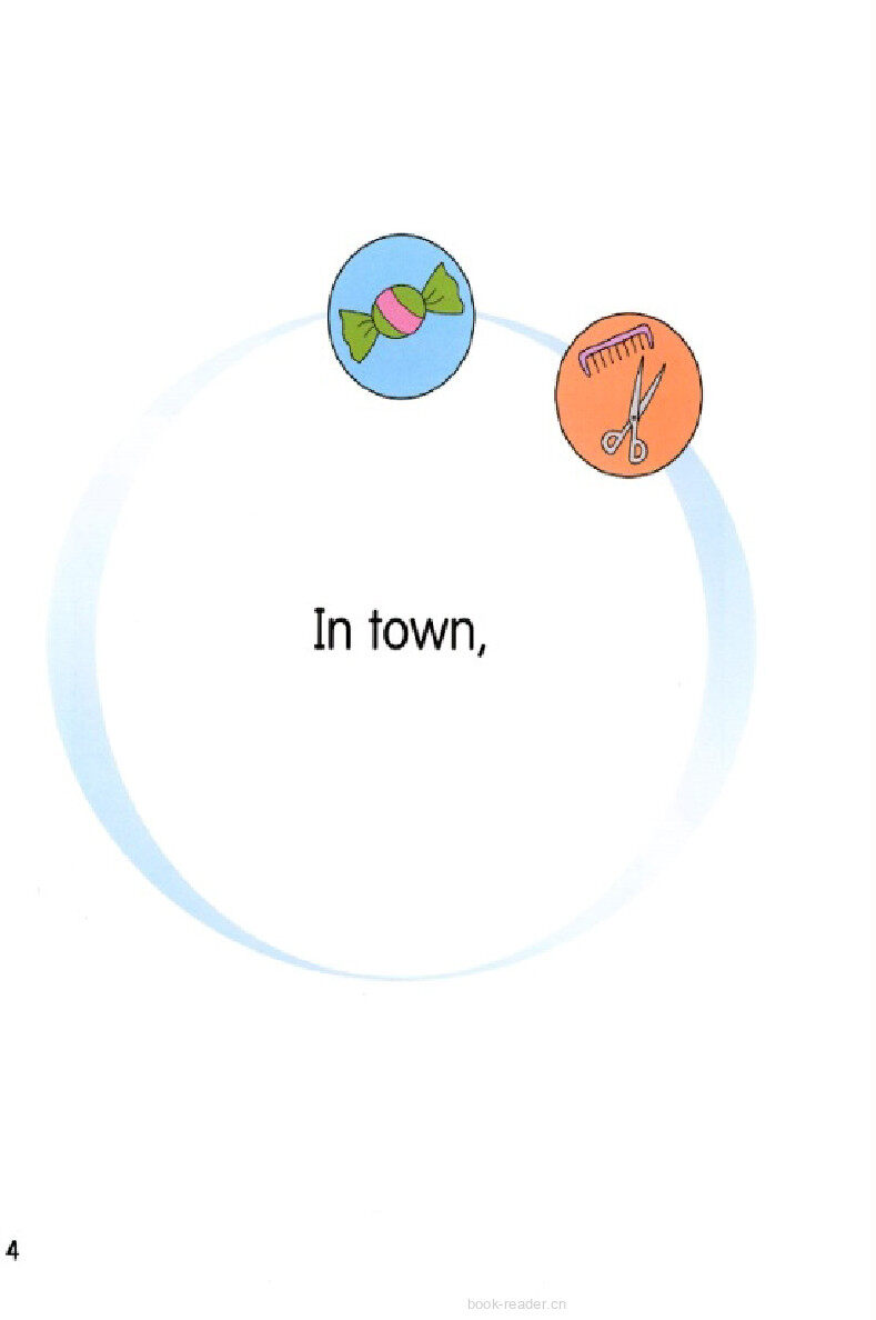 2C-In Town绘本故事第5页
