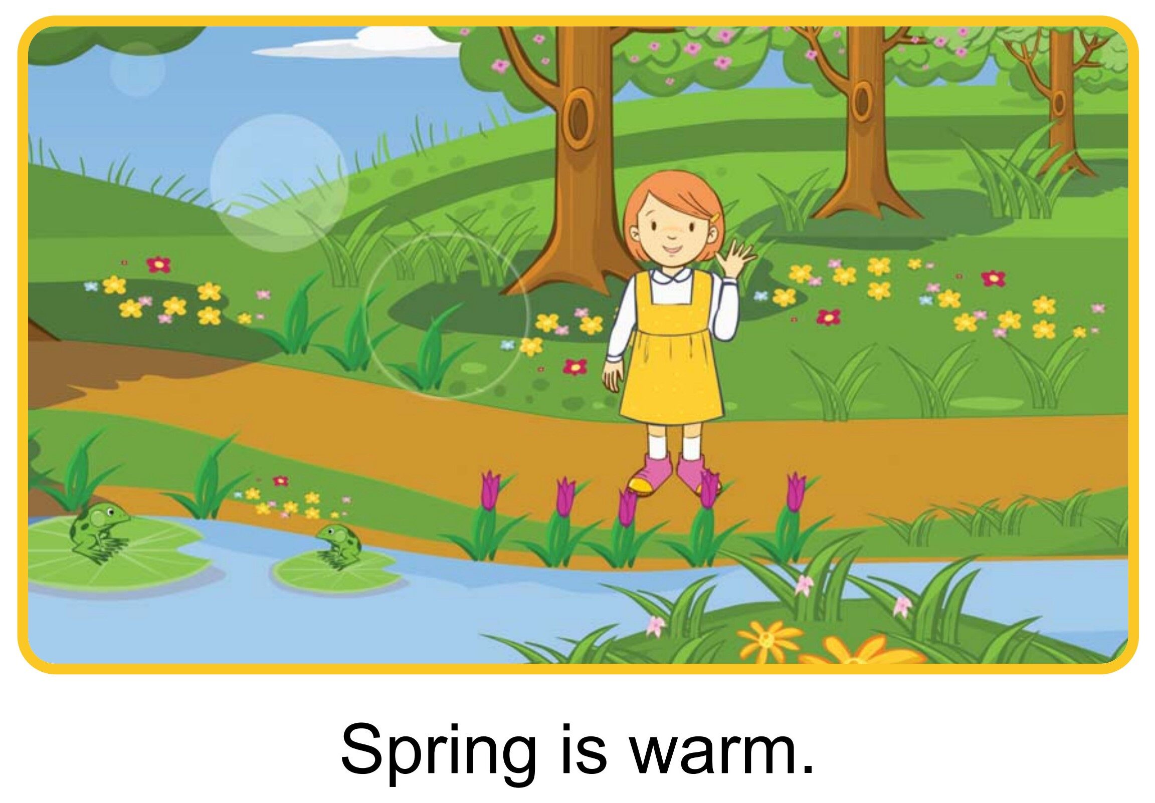 Seasons Are Fun绘本故事第5页