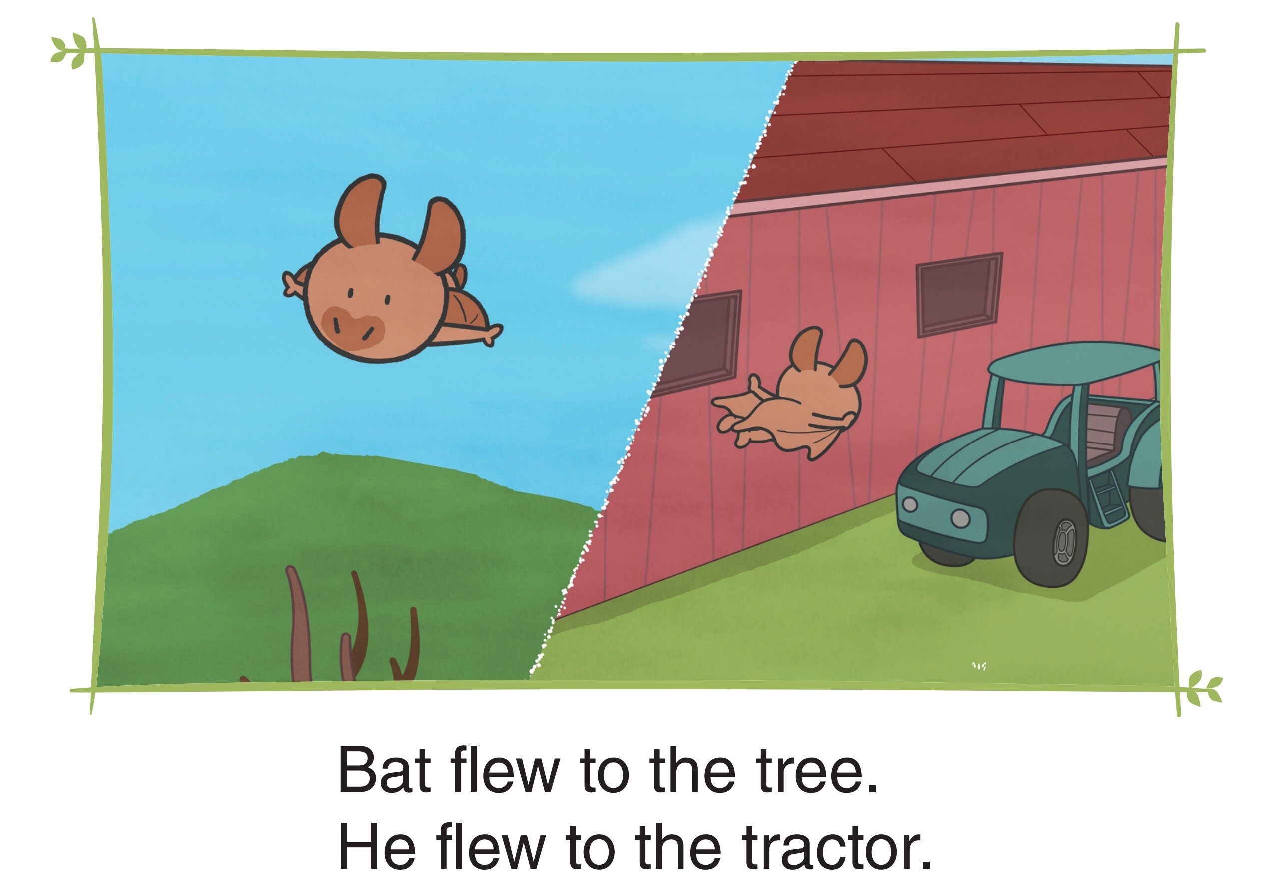 Bat Looks绘本故事第3页