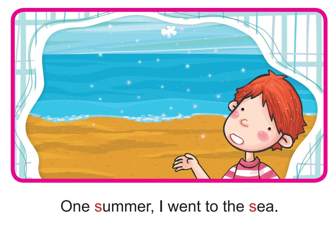 'S' words -  The Sea绘本故事第2页