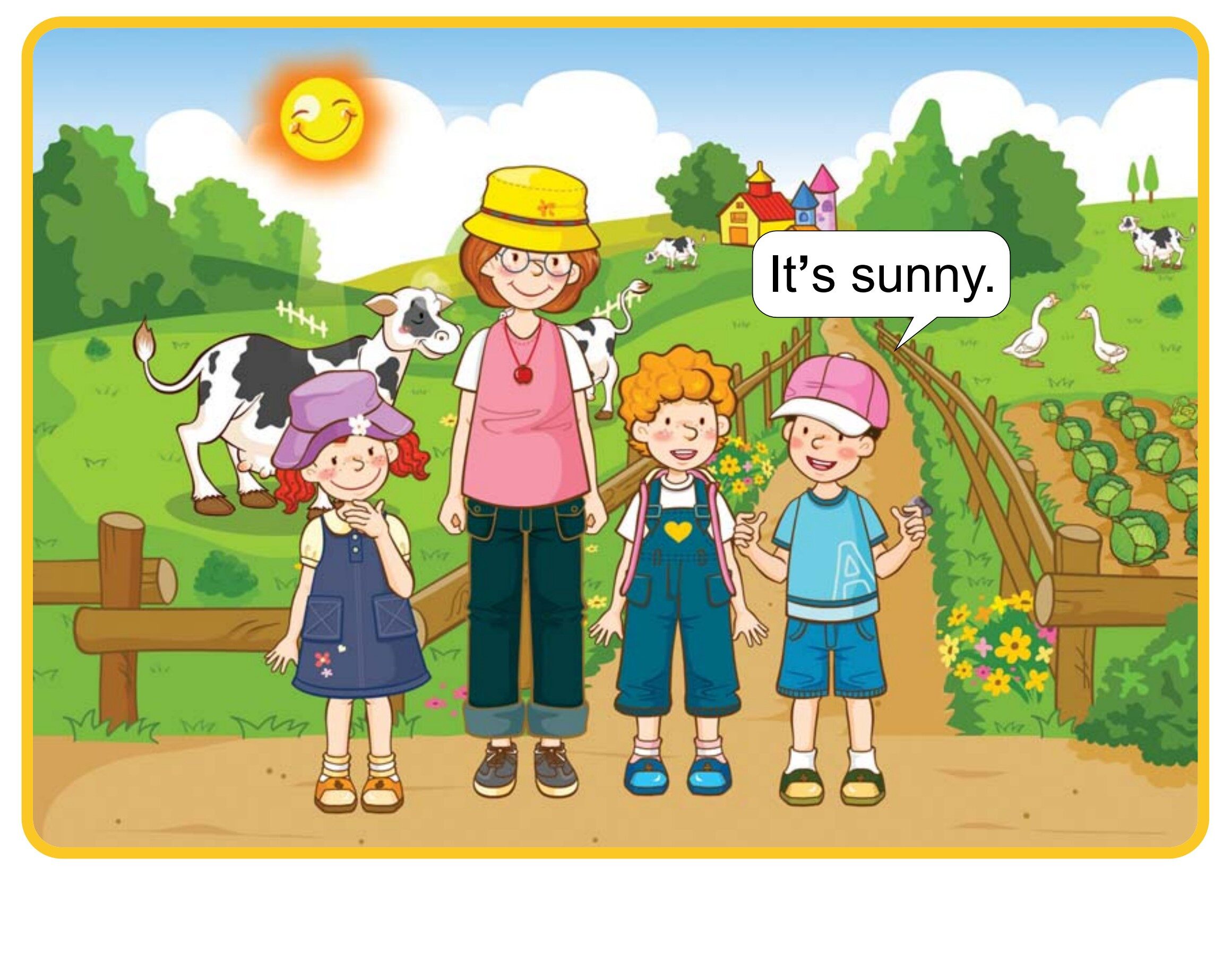 How's the Weather?绘本故事第3页