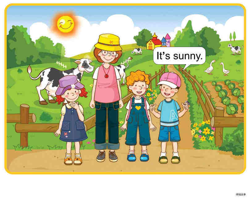 How's the Weather?绘本故事第3页