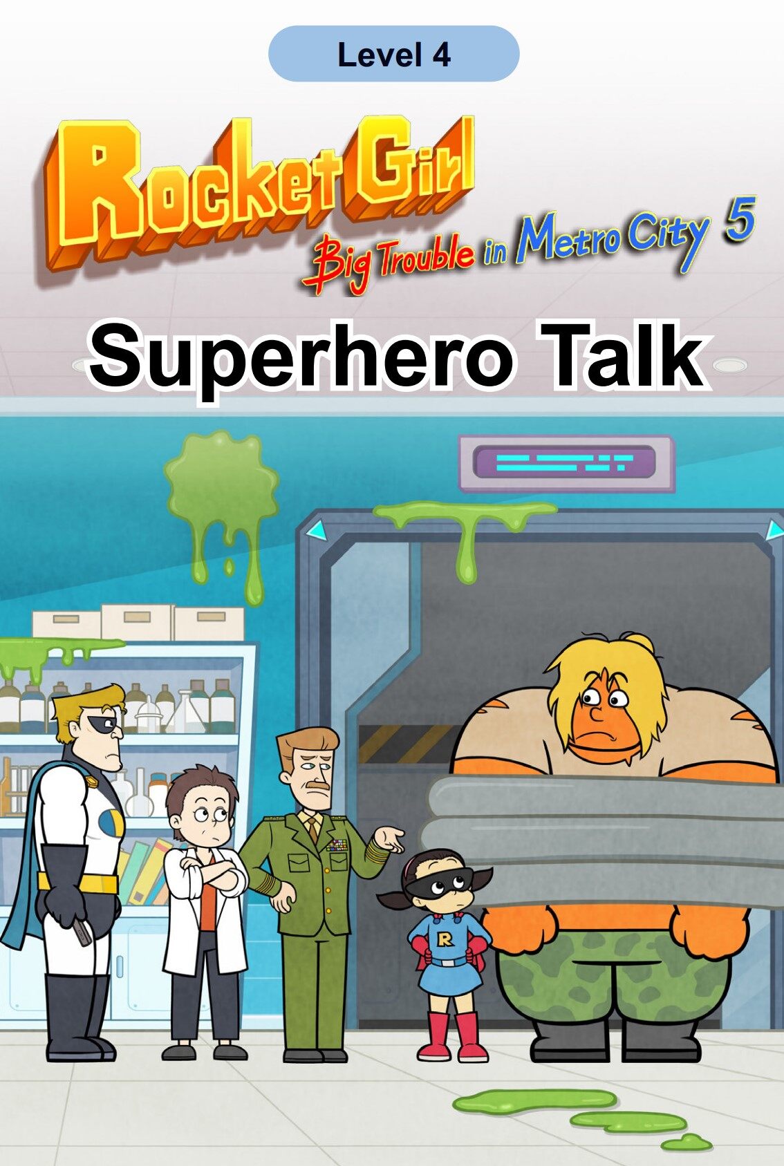 Superhero Talk绘本故事第2页