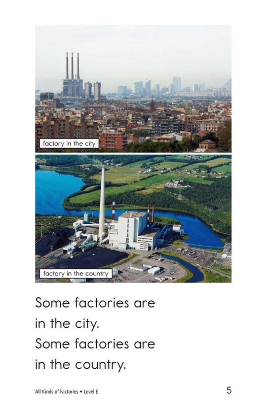 All Kinds of Factories绘本故事第4页