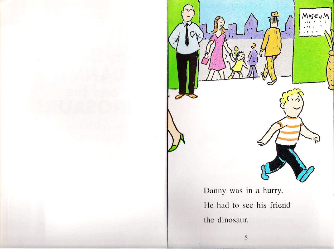 Happy Birthday,Danny and the  Dinosaur绘本故事第3页