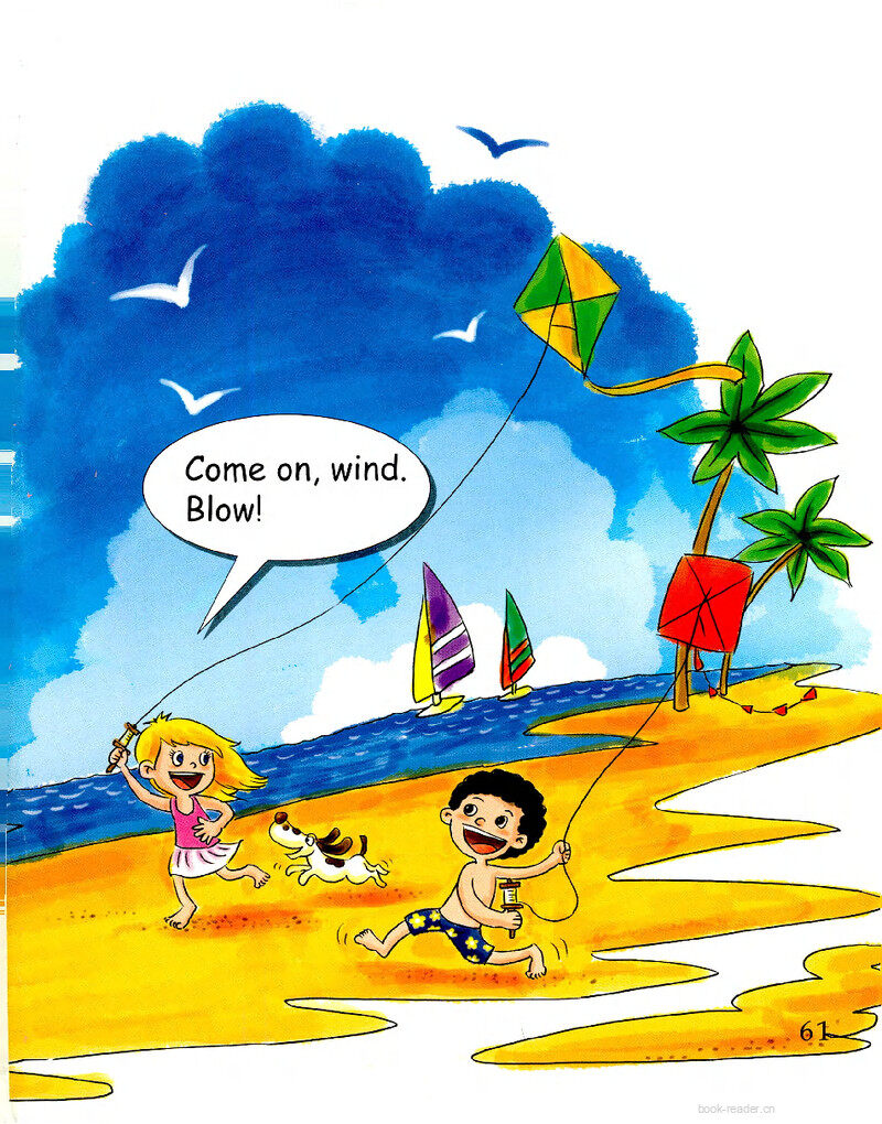  Let's Fly a Kite绘本故事第3页