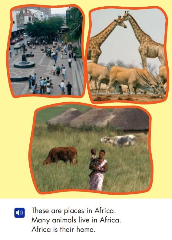 Animals of Africa绘本故事第3页