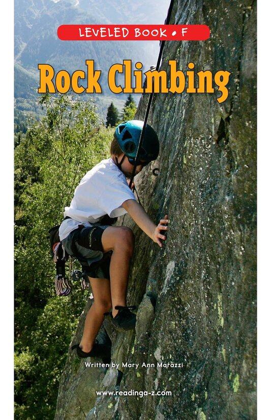 Rock Climbing绘本故事第2页