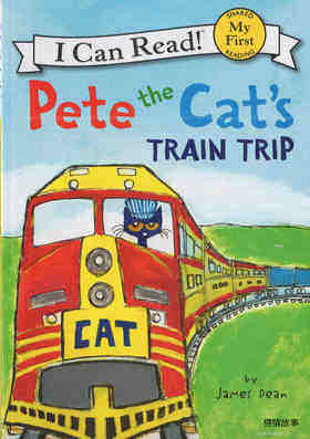 Pete the cat train trip