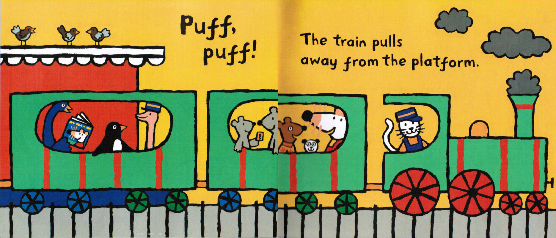 Maisy Goes on Holiday绘本故事第5页