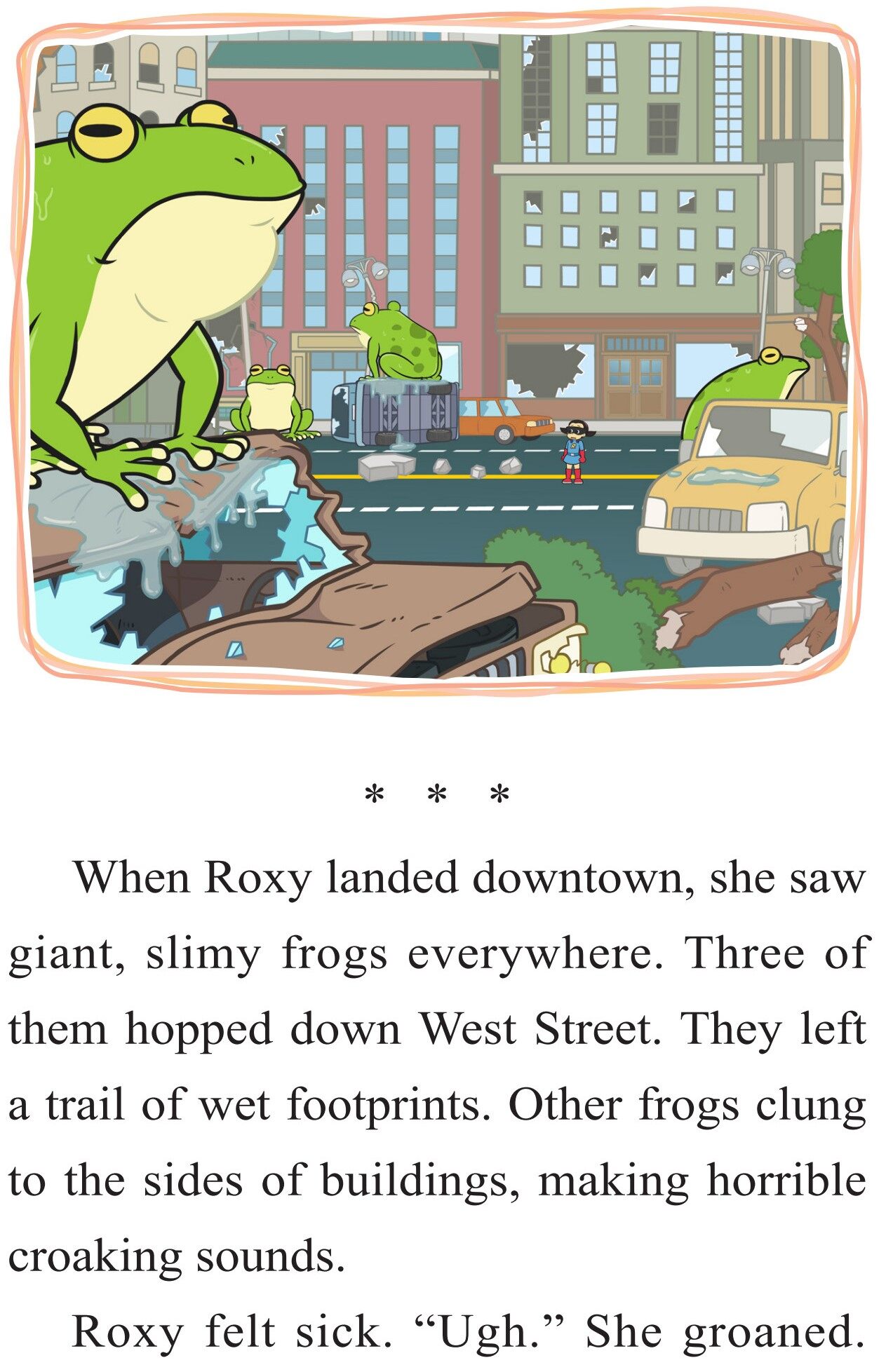 Frog Trouble!绘本故事第5页