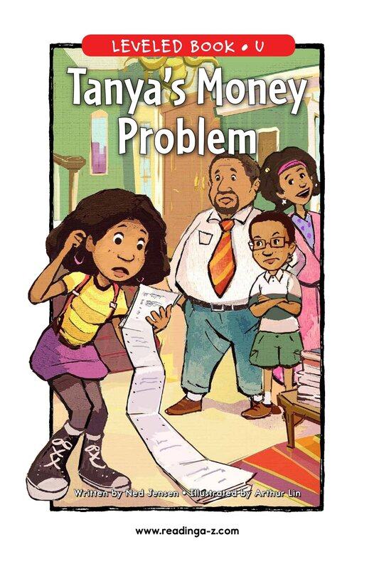 Tanya's Money Problem绘本故事第2页