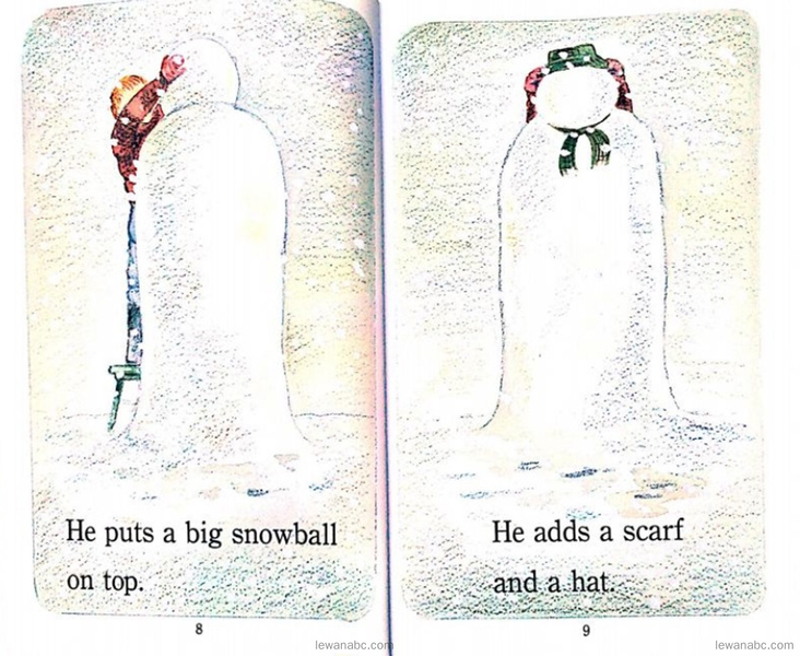 The Snowman绘本故事第5页