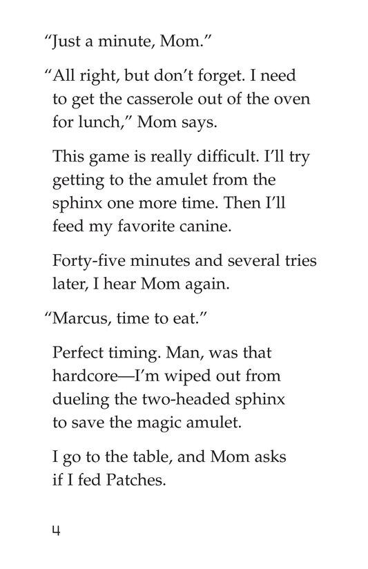 Marcus Loses Patches绘本故事第4页