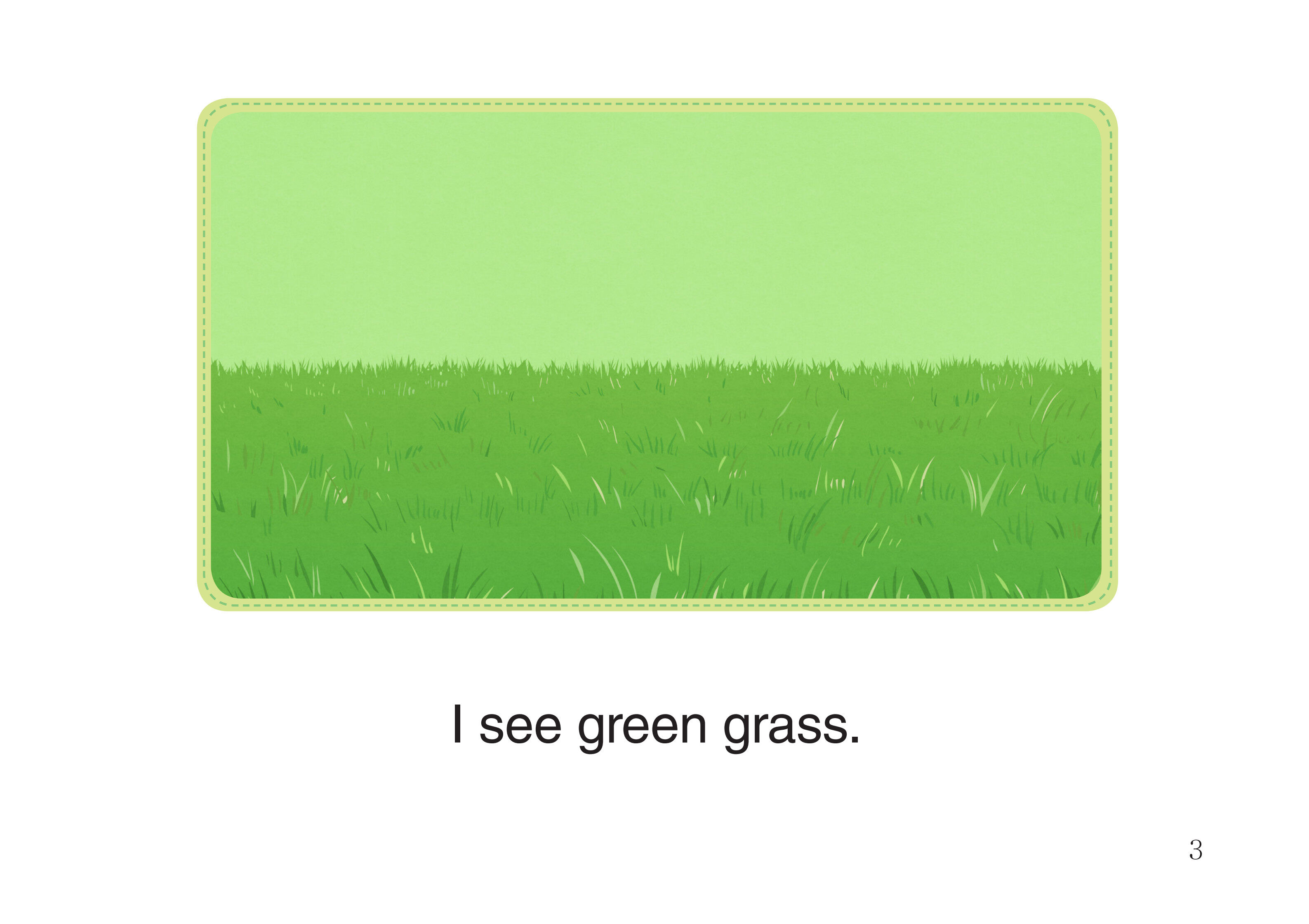 I See A Ball绘本故事第4页