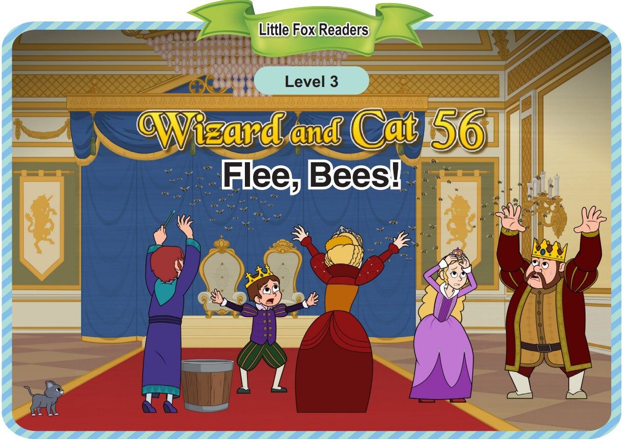 Flee, Bees!绘本故事第2页