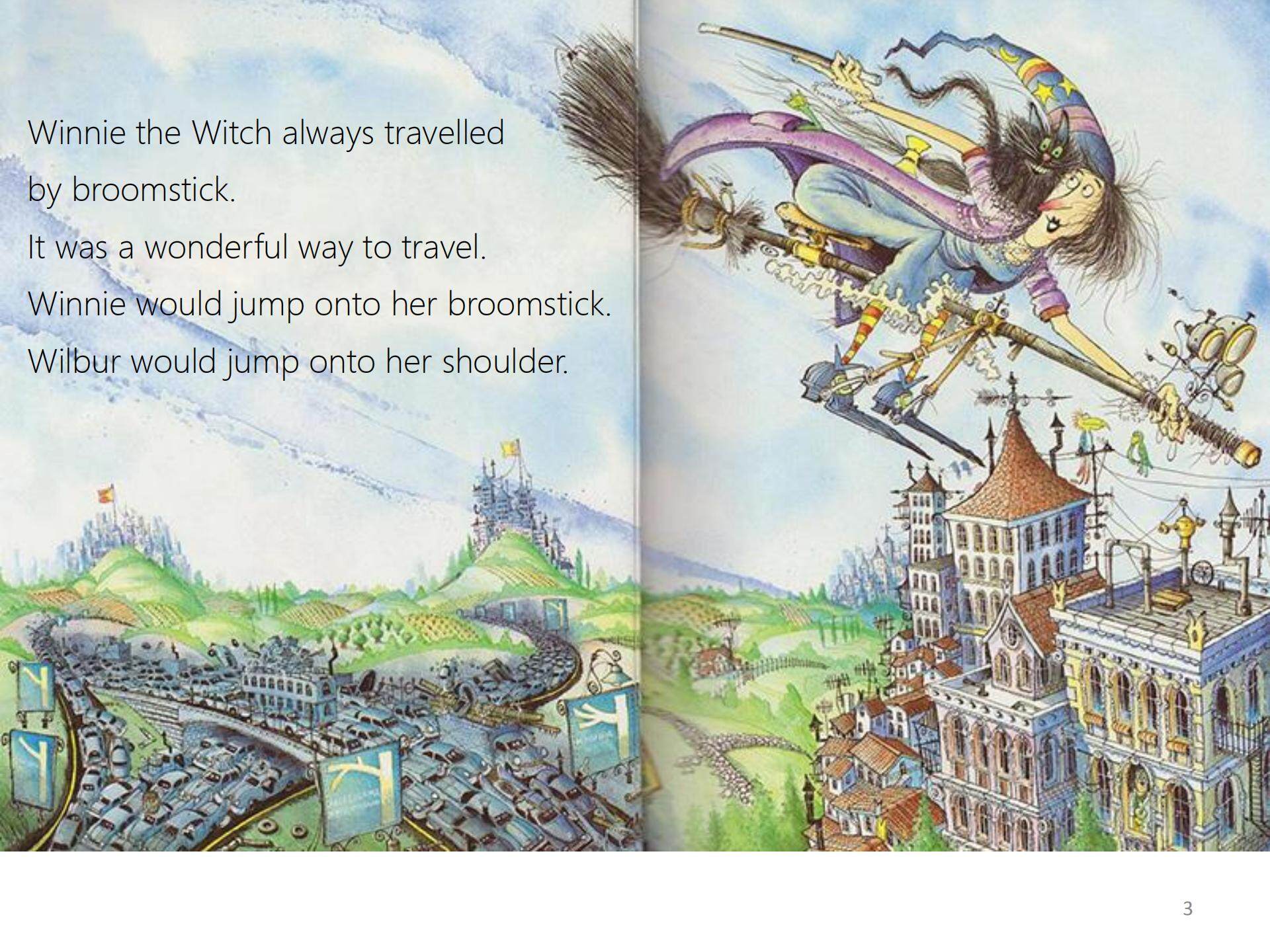 Winnie Flies Again绘本故事第2页