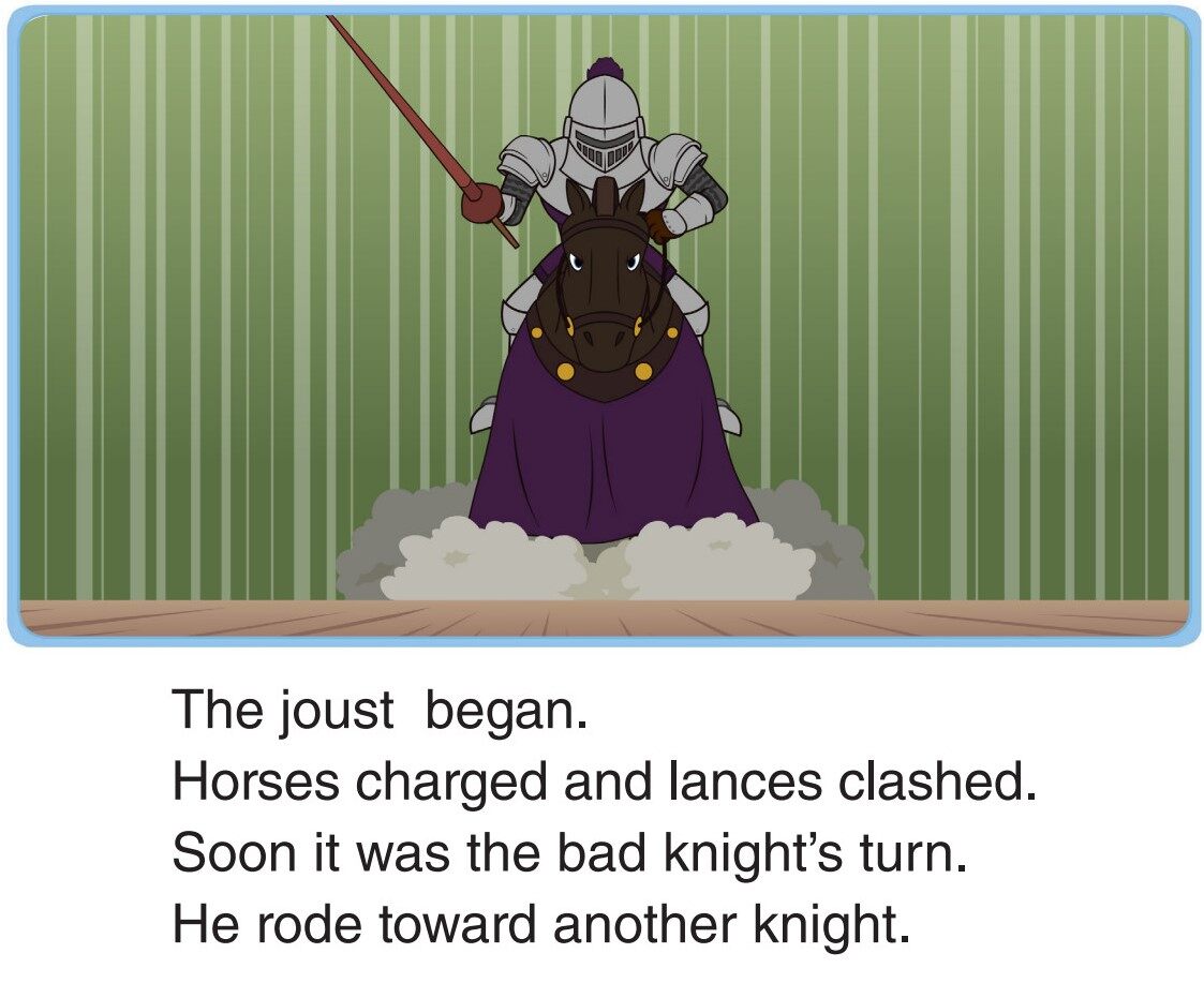 A Fair Joust绘本故事第5页