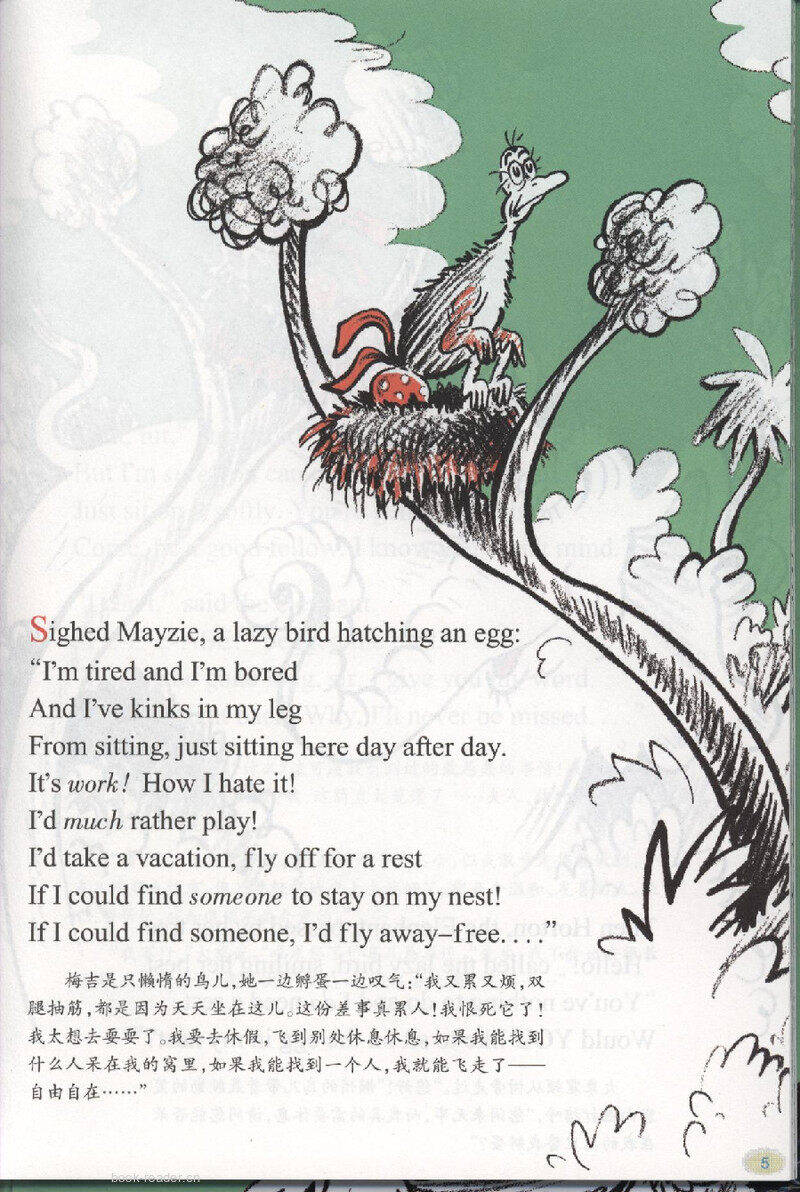 Horton Hatches the Egg绘本故事第3页