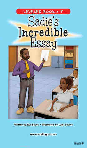 Sadie’s Incredible Essay