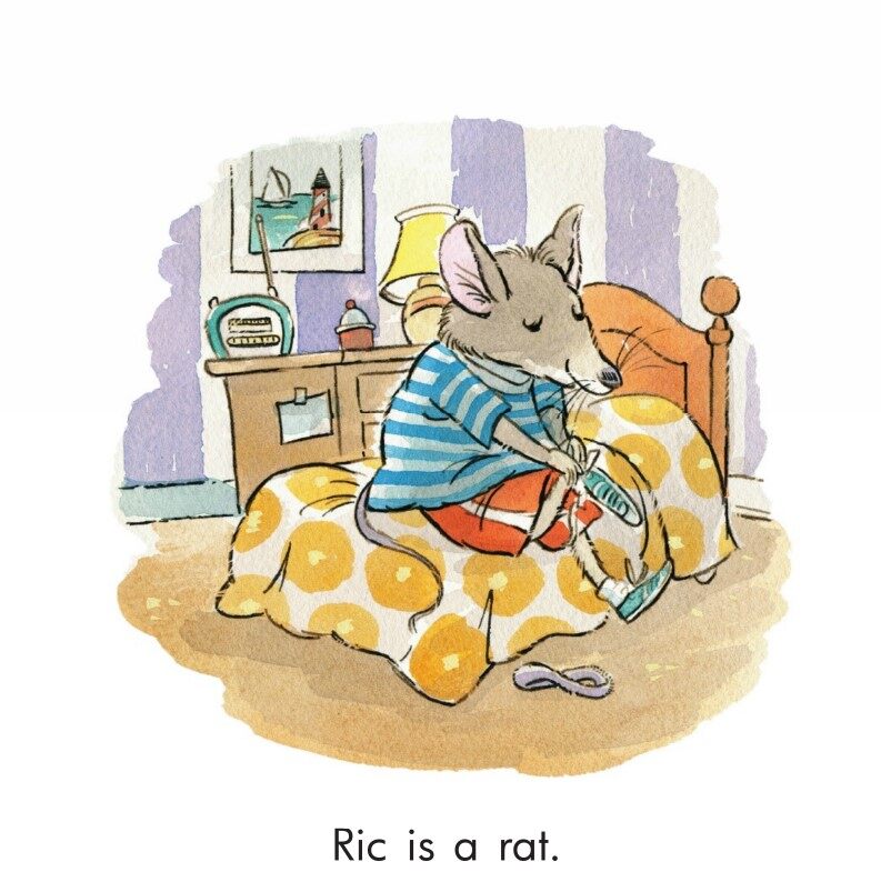 Ric and Rin Ran!绘本故事第3页