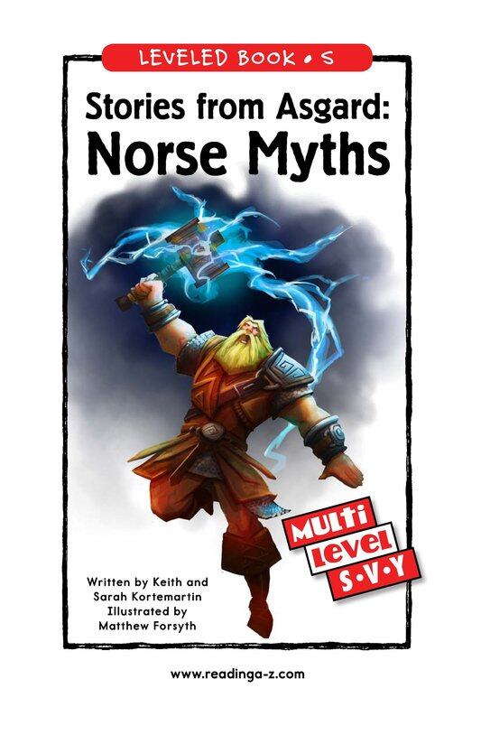 Stories from Asgard Norse Myths绘本故事第2页