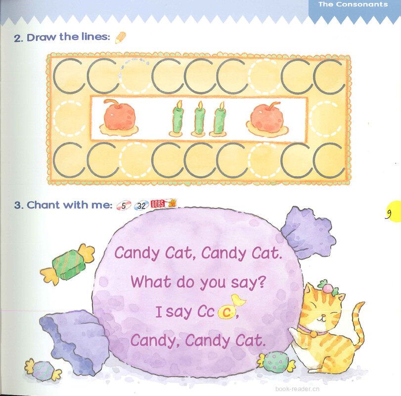 2 Sound of the Letter Cc绘本故事第4页