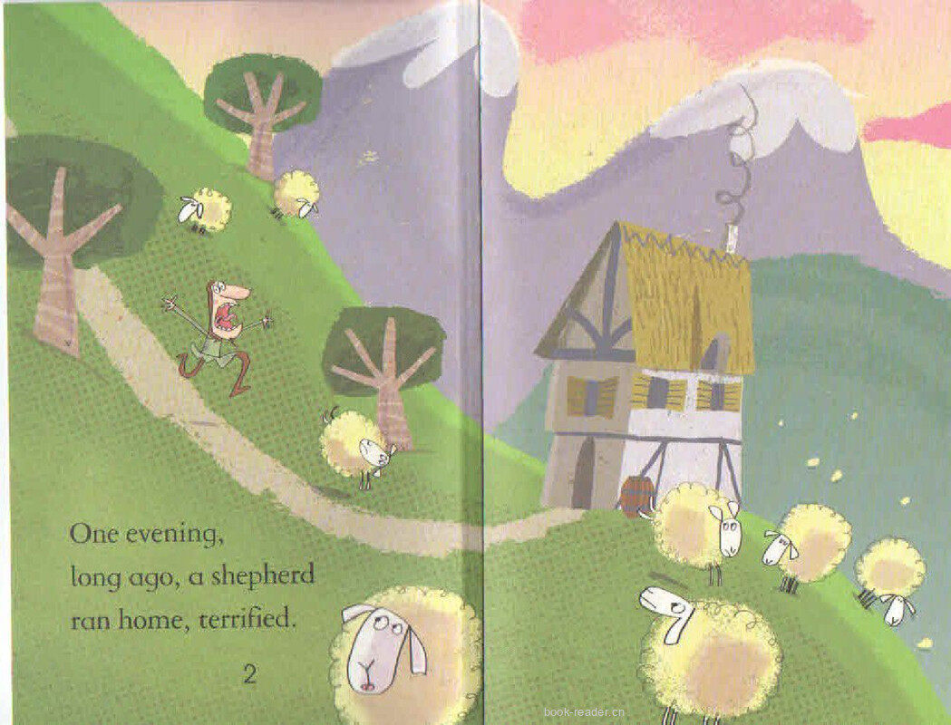 The Reluctant Dragon绘本故事第3页