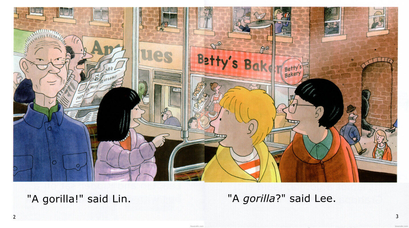 Gorilla on the Run绘本故事第4页