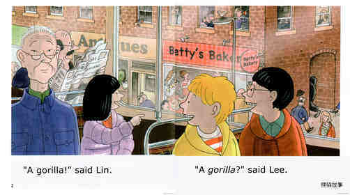 Gorilla on the Run绘本故事第4页