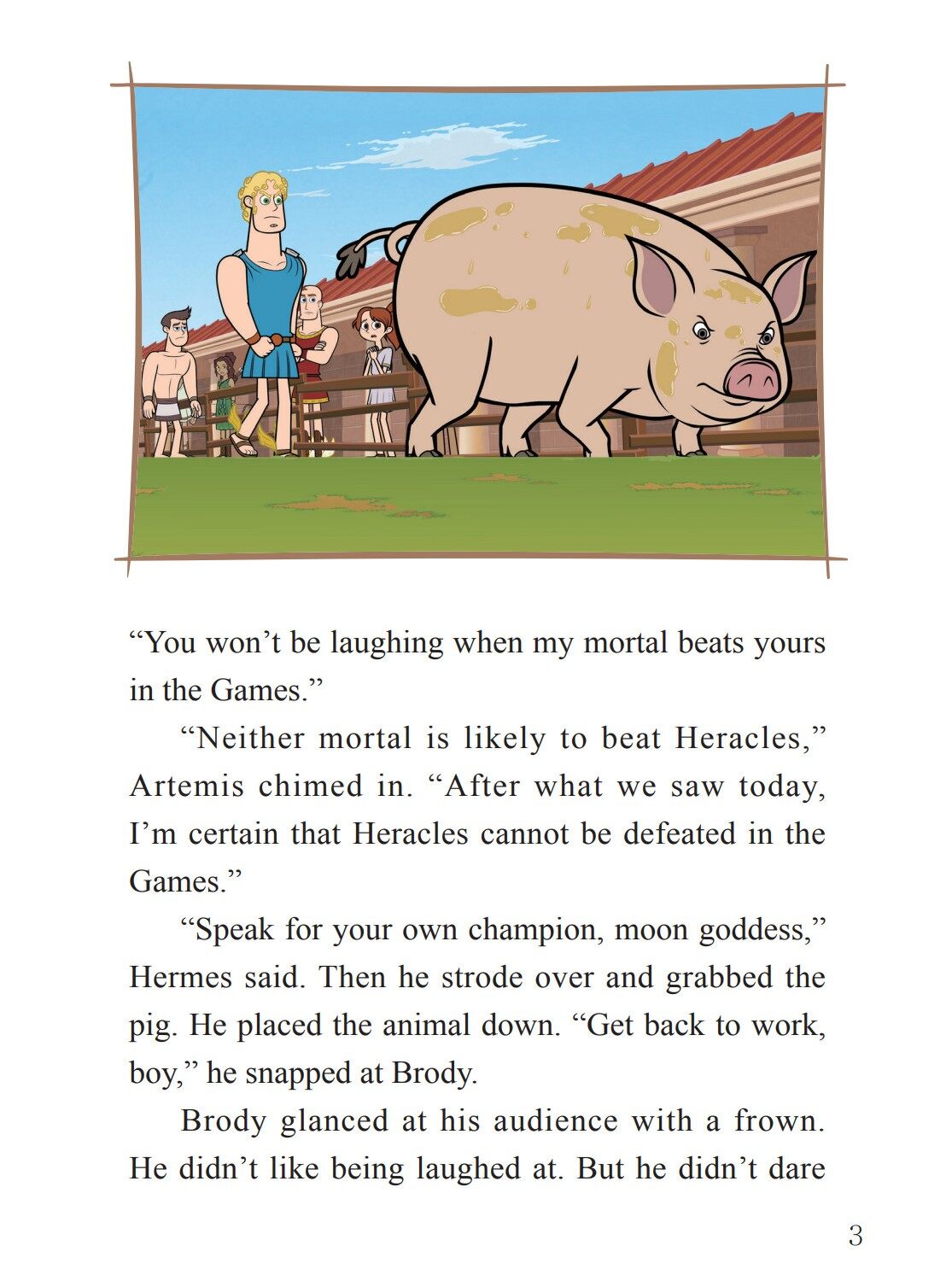 Talking to the Enemy绘本故事第4页