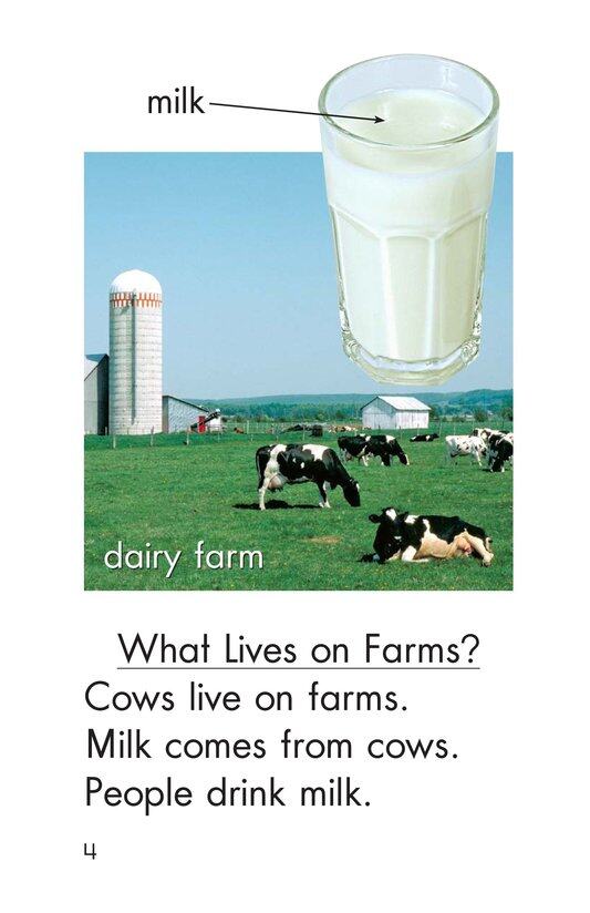 All Kinds of Farms绘本故事第3页