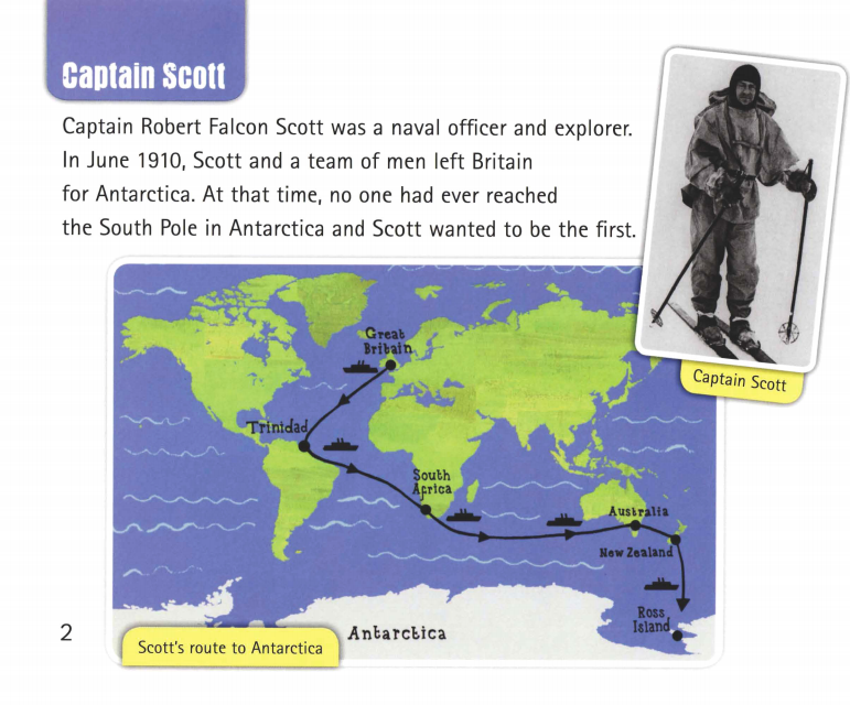 Captain Scott Journey to the South Pole绘本故事第3页