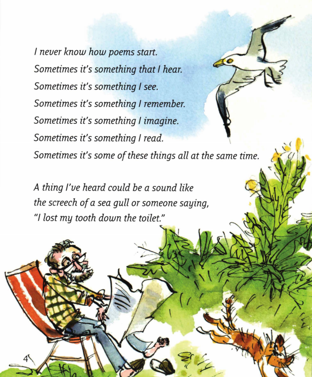 I Never Know How Poems Start绘本故事第4页