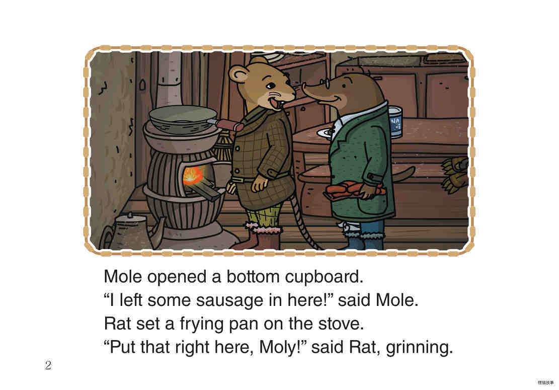 Dinner at Mole's House绘本故事第4页