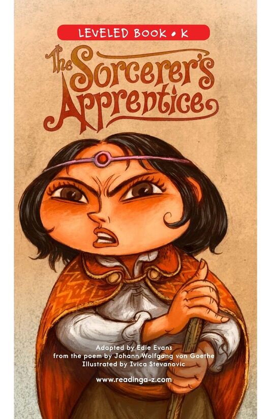 The Sorcerer's Apprentice绘本故事第2页