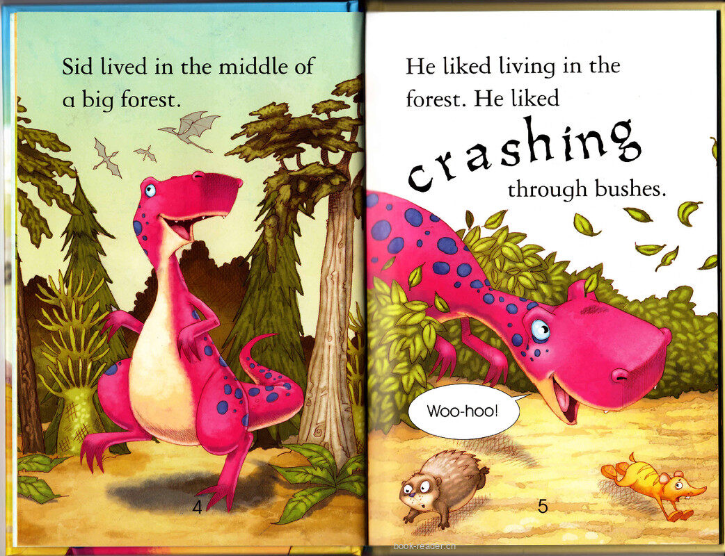 The Dinosaur Who Lost His Roar绘本故事第4页