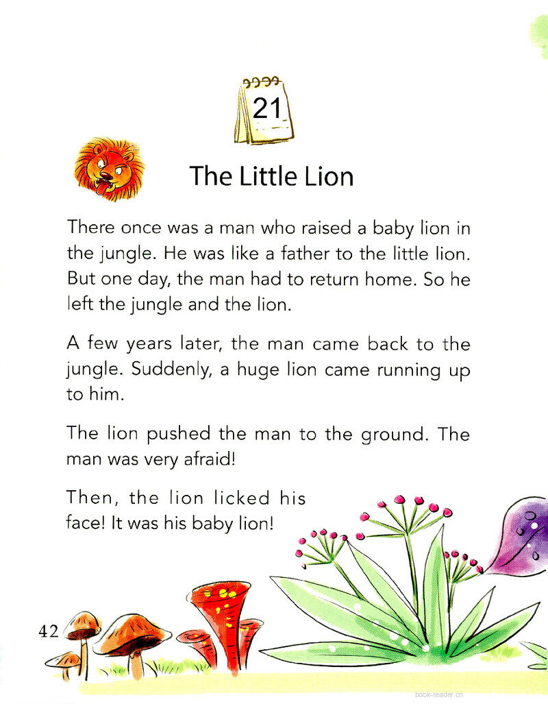 The Little Lion绘本故事第2页