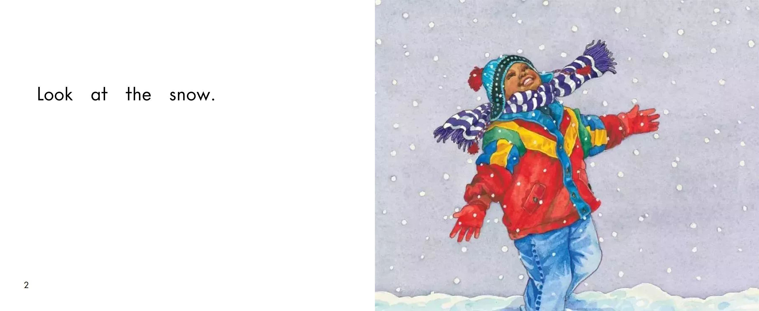 Making a snowman绘本故事第3页