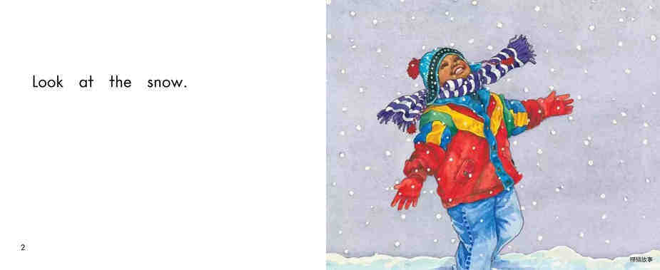 Making a snowman绘本故事第3页
