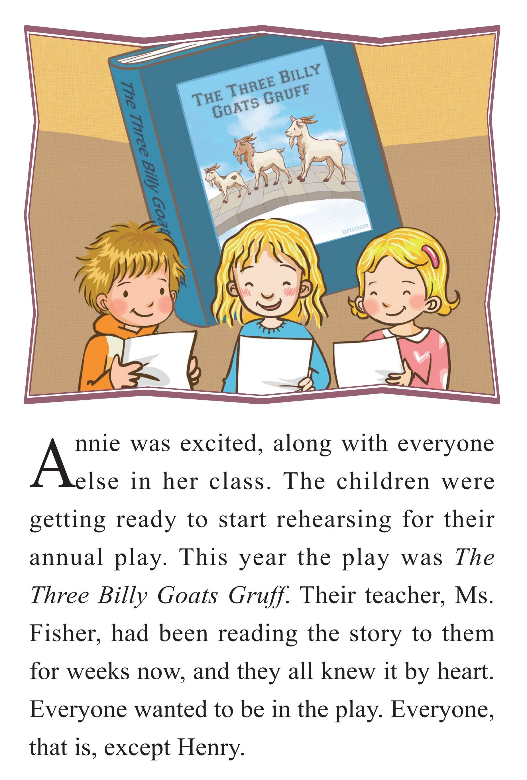 The Class Play绘本故事第3页