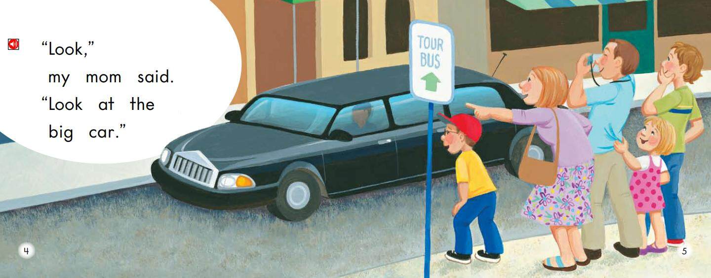 A visit to the city绘本故事第4页