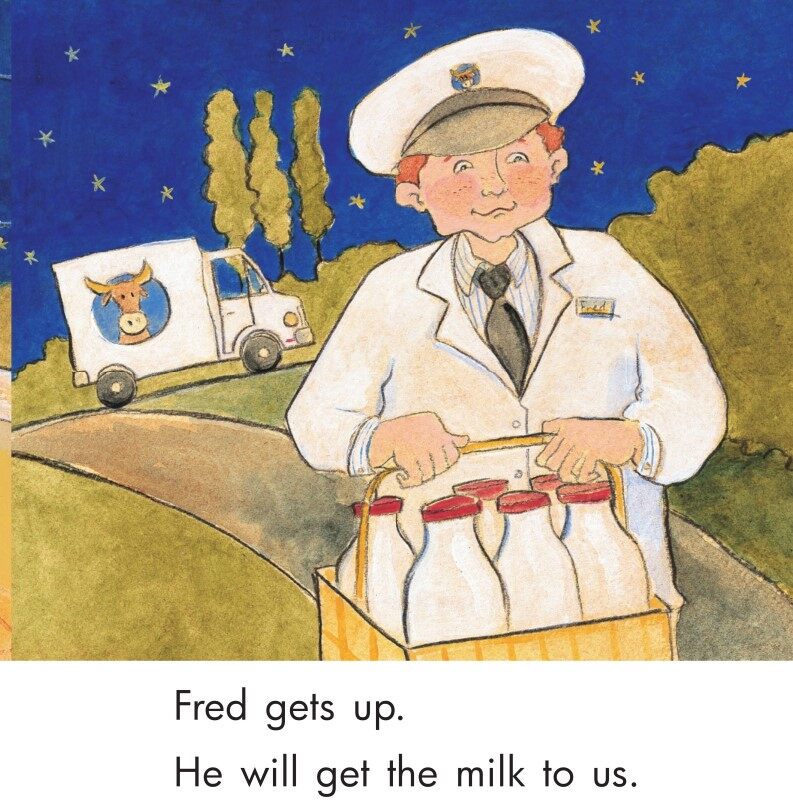 We Get Up!绘本故事第4页