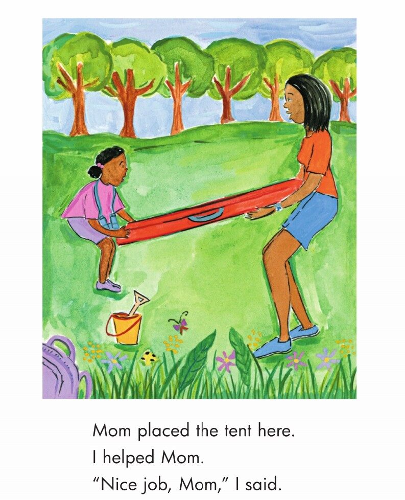 Our Camping Trip绘本故事第5页